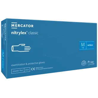 NITRYLEX CLASSIC - Nitrilne rukavice (bez pudera) plave, nesterilne - 100 kom. NITRYLEX CLASSIC - Nitrilne rukavice (bez pudera) plave, nesterilne - 100 kom.