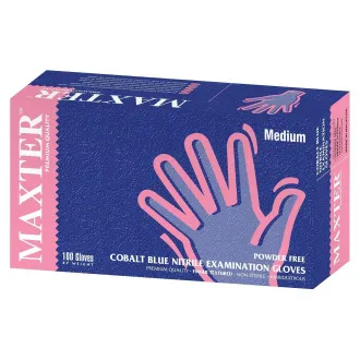 NITRYLEX MAXTER - Nitrilne rukavice (bez pudera) tamnoplave, 100 kom.