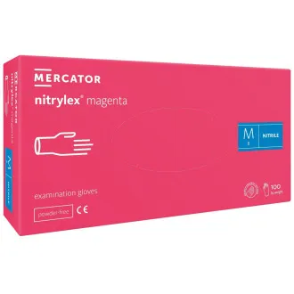NITRYLEX MAGENTA - Nitrilne rukavice (bez pudera), 100 kom