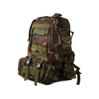Kamuflažni ruksak Lynx, vojna kamuflaža - 48,5 l Kamuflažni ruksak Lynx, vojna kamuflaža - 48,5 l
