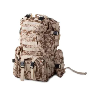Kamuflažni ruksak Lynx, vojna kamuflaža - 48,5 l Kamuflažni ruksak Lynx, vojna kamuflaža - 48,5 l