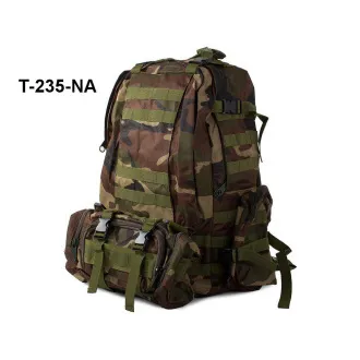 Kamuflažni ruksak Lynx, vojna kamuflaža - 48,5 l Kamuflažni ruksak Lynx, vojna kamuflaža - 48,5 l
