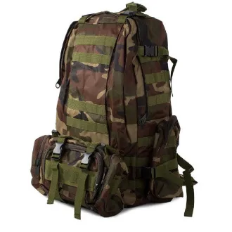 Kamuflažni ruksak Lynx, vojna kamuflaža - 48,5 l Kamuflažni ruksak Lynx, vojna kamuflaža - 48,5 l