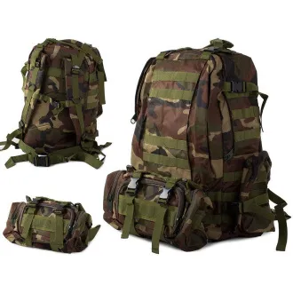 Kamuflažni ruksak Lynx, vojna kamuflaža - 48,5 l Kamuflažni ruksak Lynx, vojna kamuflaža - 48,5 l