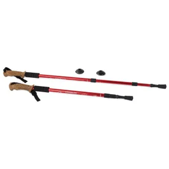 Štapovi za nordijsko hodanje s ergonomskom ručkom od pluta, 135 cm, 2 kom. Štapovi za nordijsko hodanje s ergonomskom ručkom od pluta, 135 cm, 2 kom.