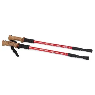 Štapovi za nordijsko hodanje s ergonomskom ručkom od pluta, 135 cm, 2 kom. Štapovi za nordijsko hodanje s ergonomskom ručkom od pluta, 135 cm, 2 kom.