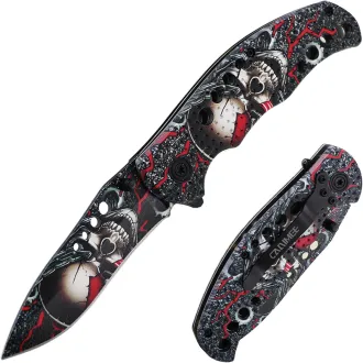 Sklopivi taktički nož SKULL 20 cm