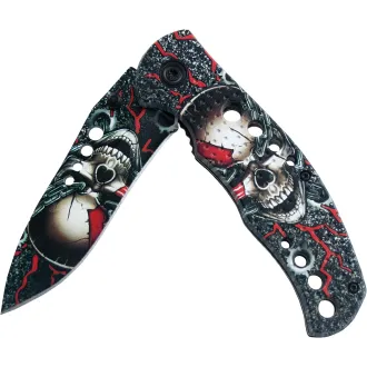 Sklopivi taktički nož SKULL 20 cm