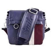 Torba za fotoaparat, eko koža/poliester, plava, Urban Nomad Wind S, s remenom, Smile, NA AKCIJI