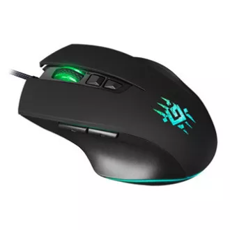 Defender Wolverine GM-700L RGB žični miš, crni, 12800 DPI