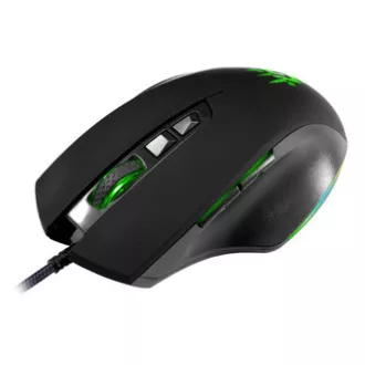 Defender Wolverine GM-700L RGB žični miš, crni, 12800 DPI