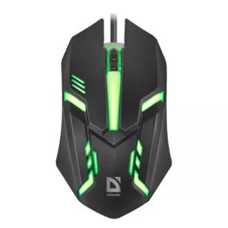 Defender Cyber MB-560L Žični miš, crni, 1200 DPI
