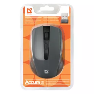 Bežični miš Defender Accura MM-935, sivi, 1600 DPI