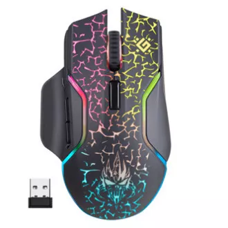 Bežični miš Defender Oneshot GM-067 LED, crni, 3200 DPI