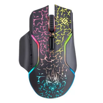 Bežični miš Defender Oneshot GM-067 LED, crni, 3200 DPI