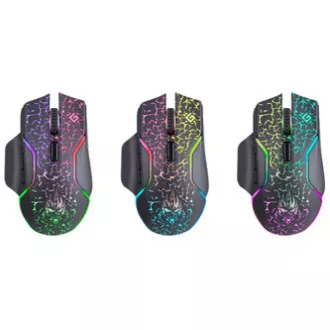 Bežični miš Defender Oneshot GM-067 LED, crni, 3200 DPI