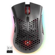 Defender Warlock GM-709L bežični miš, crni, 2400 DPI