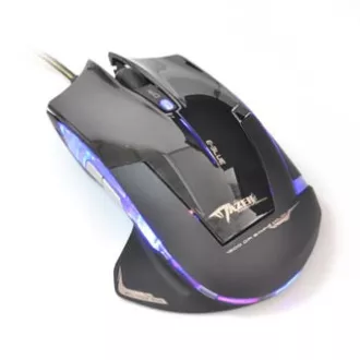 E-blue Mazer R žični miš, crni, 2400 DPI
