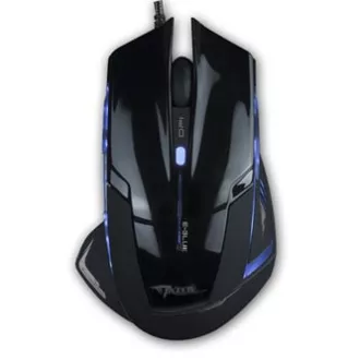 E-blue Mazer R žični miš, crni, 2400 DPI