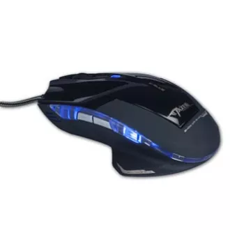 E-blue Mazer R žični miš, crni, 2400 DPI