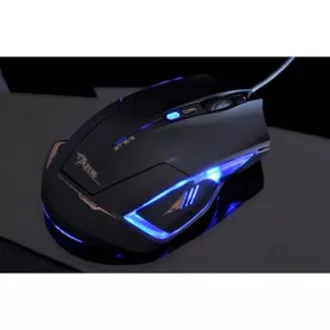 E-blue Mazer R žični miš, crni, 2400 DPI
