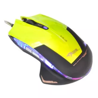 E-blue Mazer R Žičani miš, zeleni, 2400DPI, NA AKCIJI