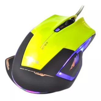 E-blue Mazer R Žičani miš, zeleni, 2400DPI, NA AKCIJI