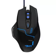 E-blue Mazer V2 žični miš, crni, 2500 DPI