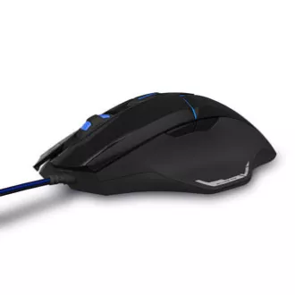 E-blue Mazer V2 žični miš, crni, 2500 DPI