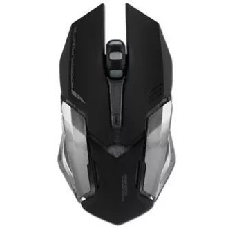 E-blue Auroza Gaming žičani miš, crni, 4000 DPI