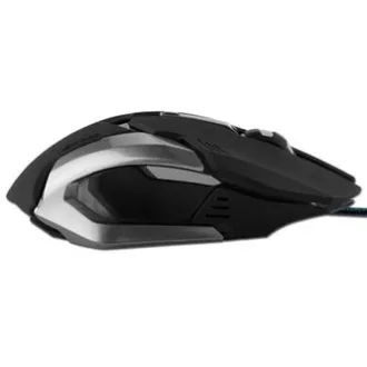 E-blue Auroza Gaming žičani miš, crni, 4000 DPI