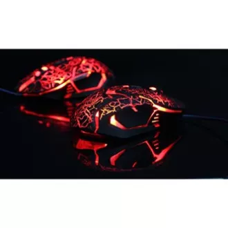 E-blue Auroza Gaming žičani miš, crni, 4000DPI, e-box