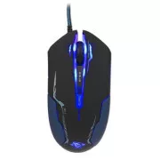 E-blue Auroza žični miš, crni, 3500 DPI