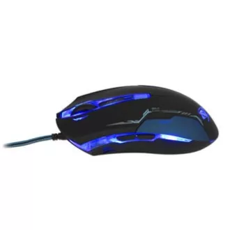 E-blue Auroza žični miš, crni, 3500 DPI