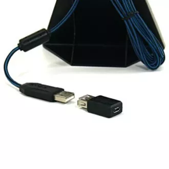 E-blue Auroza G Žični miš, crni, 3000 DPI
