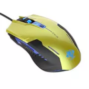 E-blue Auroza G Žičani miš, zeleni, 3000DPI, NA AKCIJI