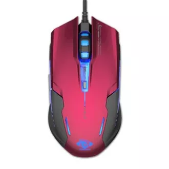 E-blue Auroza G Žičani miš, crveni, 3000 DPI