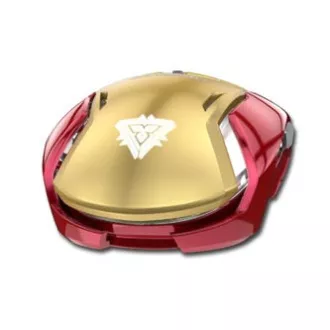 E-blue IRON MAN ARMOR EMS610 Žičani miš, zlatni, 4000DPI