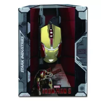 E-blue IRON MAN ARMOR EMS610 Žičani miš, zlatni, 4000DPI