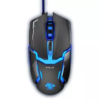 E-blue Auroza Type IM Žičani miš, crni, 4000 DPI
