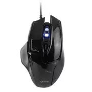 E-blue Mazer žični miš, crni, 2500 DPI