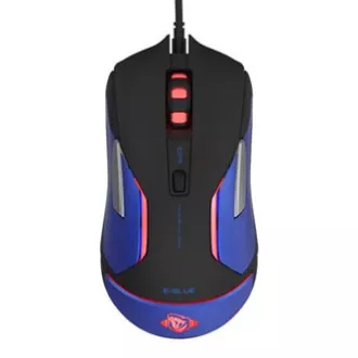 E-blue Auroza Gaming V2 žičani miš, crni, 5000DPI, e-box