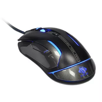E-blue Auroza FPS Žičani miš, crni, 8200 DPI