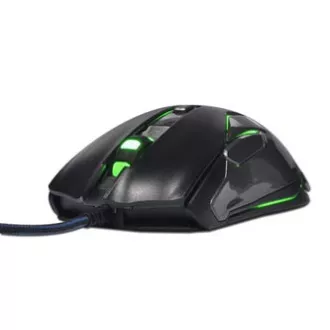 E-blue Auroza FPS Žičani miš, crni, 8200 DPI