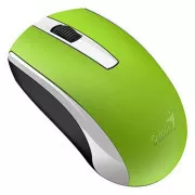 Bežični miš, Genius Eco-8100, zeleni, optički, 1600DPI, NA AKCIJI