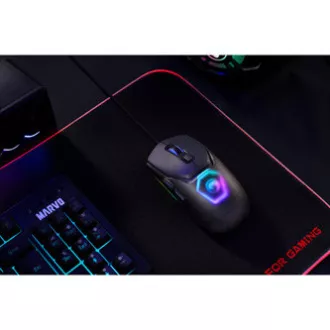 Marvo FIT LITE G1 Žičani miš, sivi, 12000 DPI