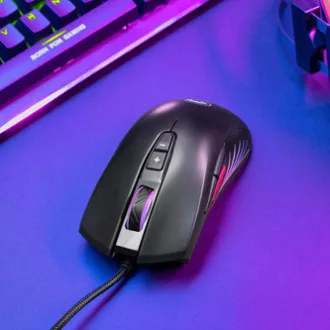 Marvo M519 Žični miš, crni, 12000 DPI