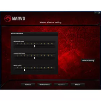 Marvo M359 Žični miš, crni, 3200 DPI