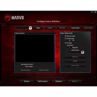 Marvo M359 Žični miš, crni, 3200 DPI
