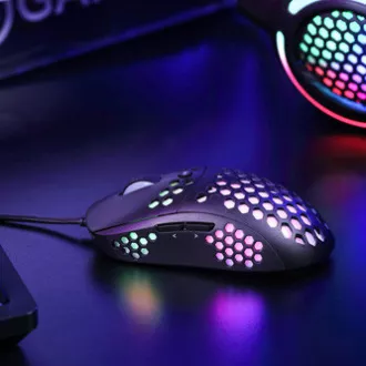 Marvo M399 Žični miš, crni, 6400 DPI